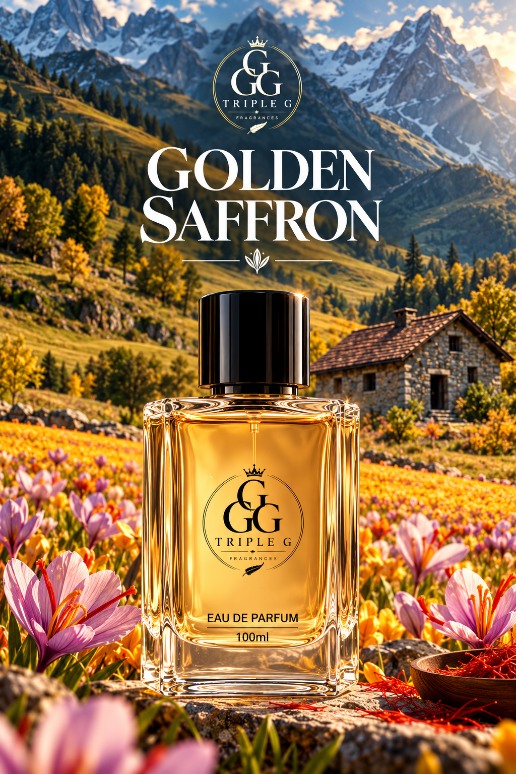 Golden Saffron ( Inspired by MFK-Baccarat Rouge 540 )