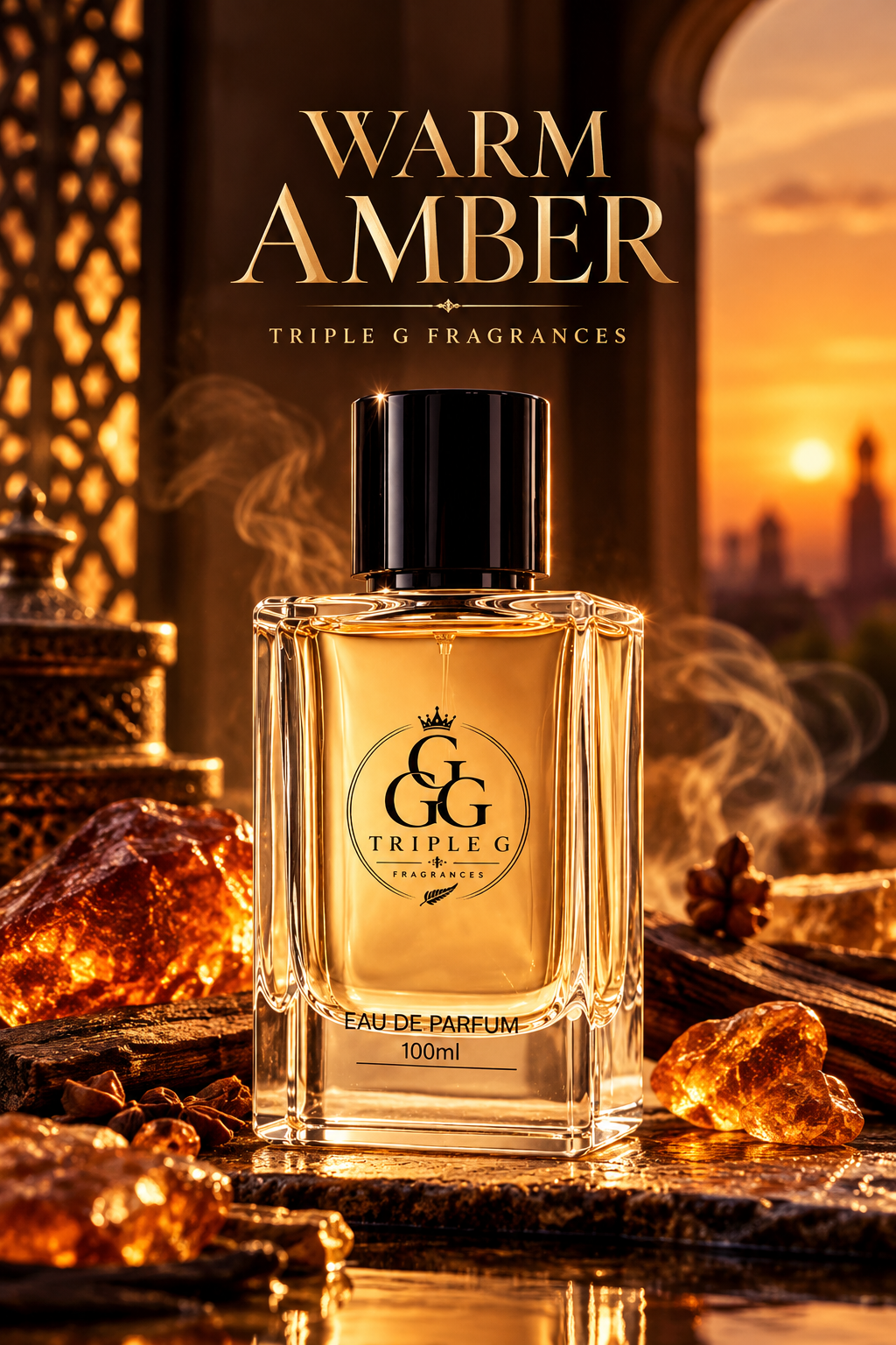 Warm Amber (Inspired by Armani Stronger With You Intensely)